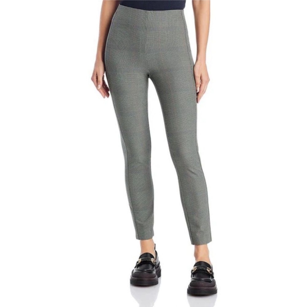 Rag & Bone Simone Slim Stretch Green Plaid Pants Size 2 Nwt